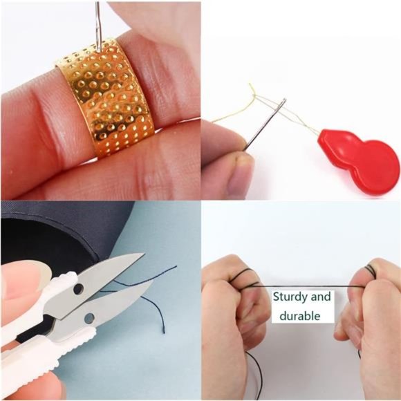 37 Pieces Leather Sewing Kit, Leather Sewing Repair Kit - Picture 5 of 6